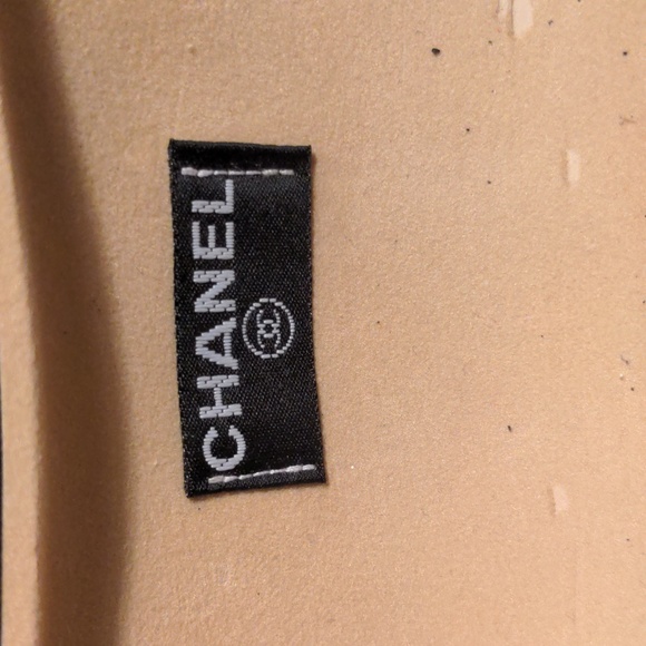 VINTAGE 90s CHANEL narrow rimless metal frame CC sunglasses 4002 c.103/71 - Picture 3 of 12